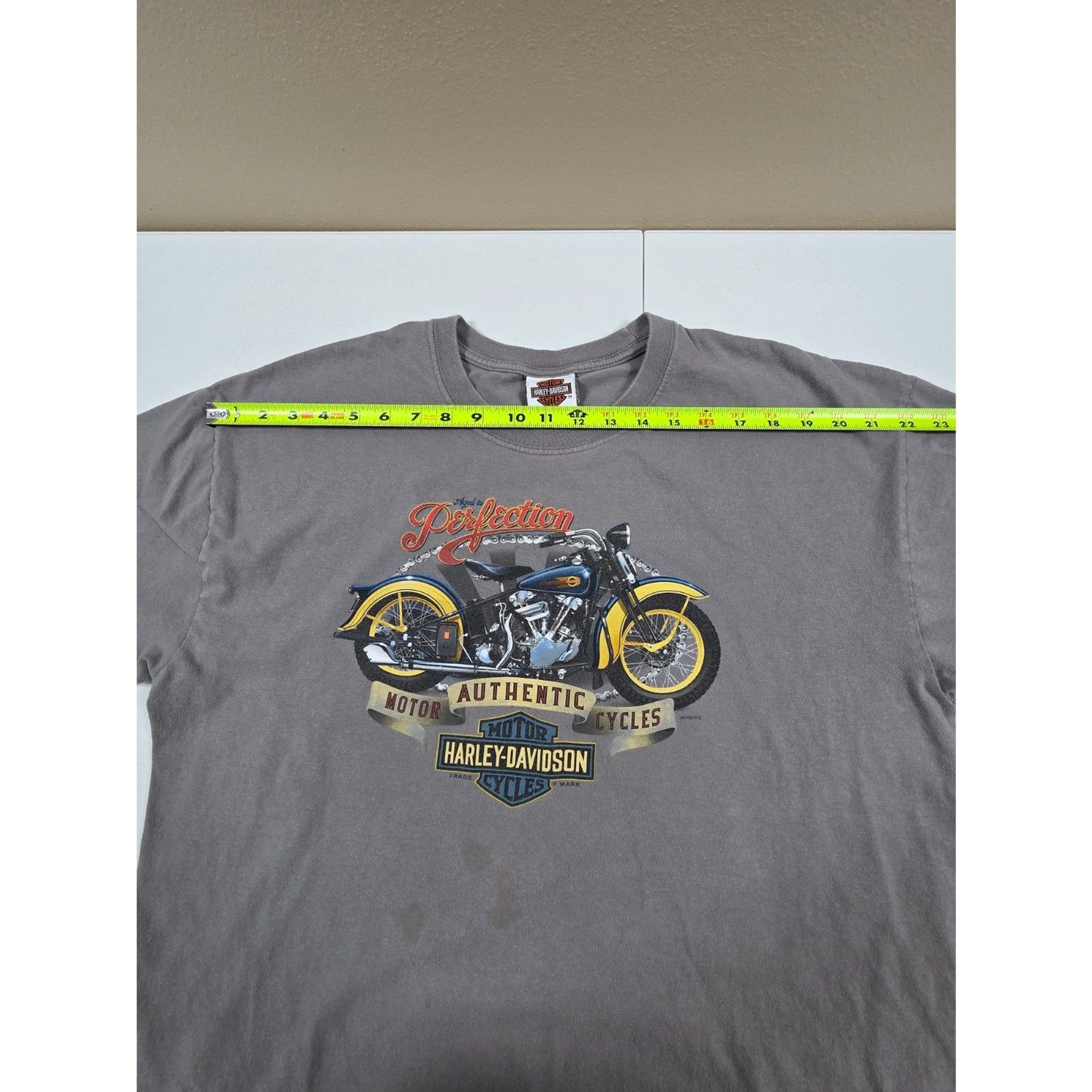 2009 Harley-Davidson Lombardi’s Staten Island New York Graphic T-Shirt XL Gray