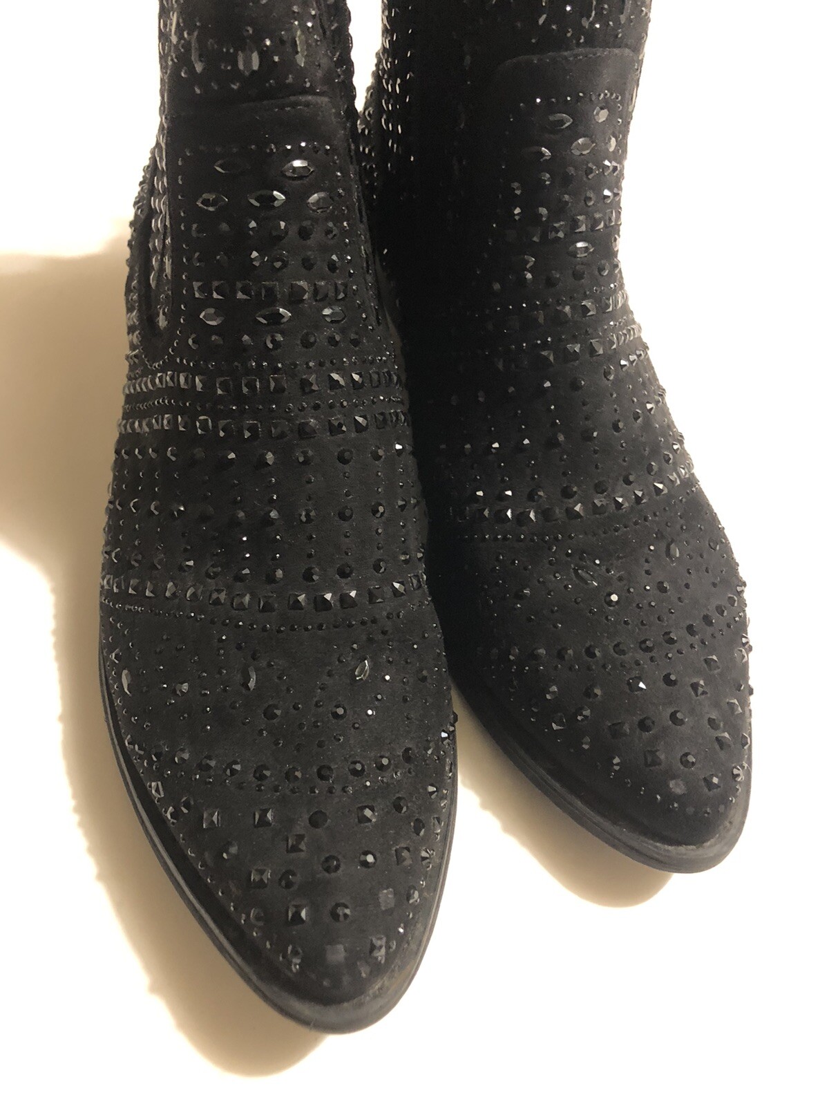 Limelight Jollene, Black Boots – Size 9.5 – Man-Made Material, Pre-Owned