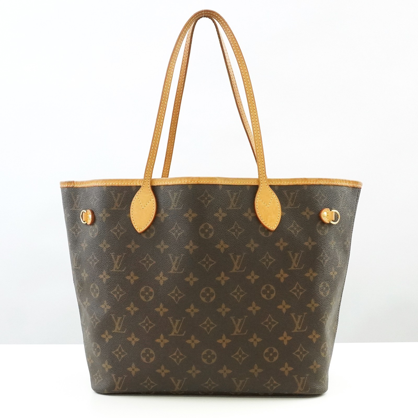 LOUIS VUITTON LV Monogram Neverfull MM M40156 Tote Bag SD3037 Auth #57356A