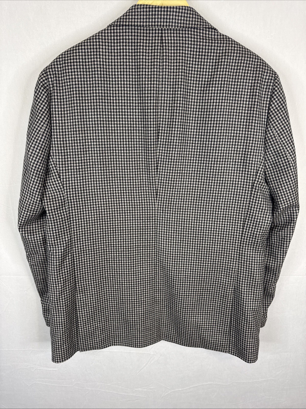 Sand Copenhagen Reda 1865 Wool Blazer Houndstooth Black White Men 42