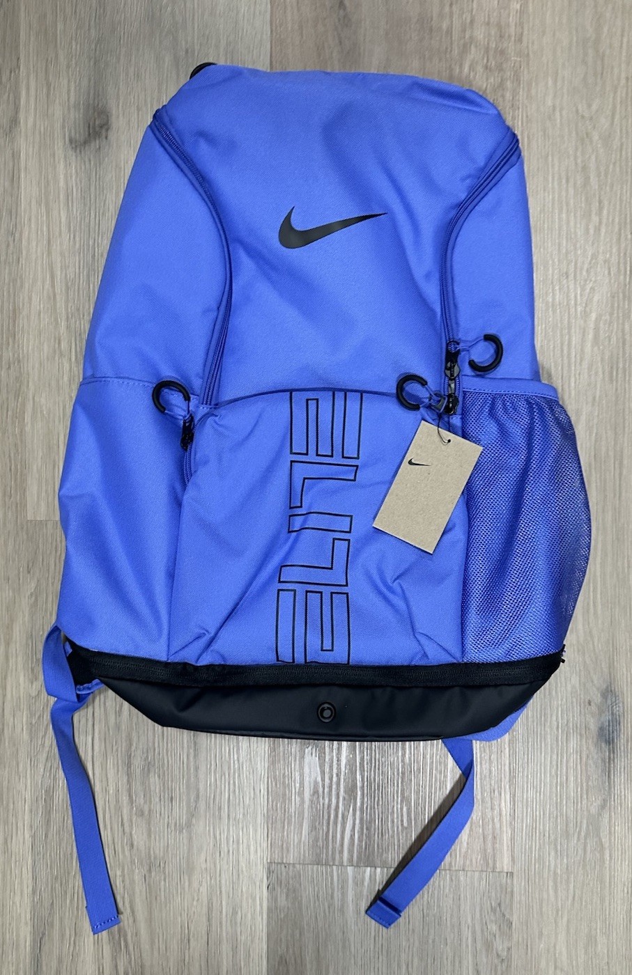 Nike Varsity Elite Backpack (32L) Sapphire/Black/Black HM9965 570 NWT