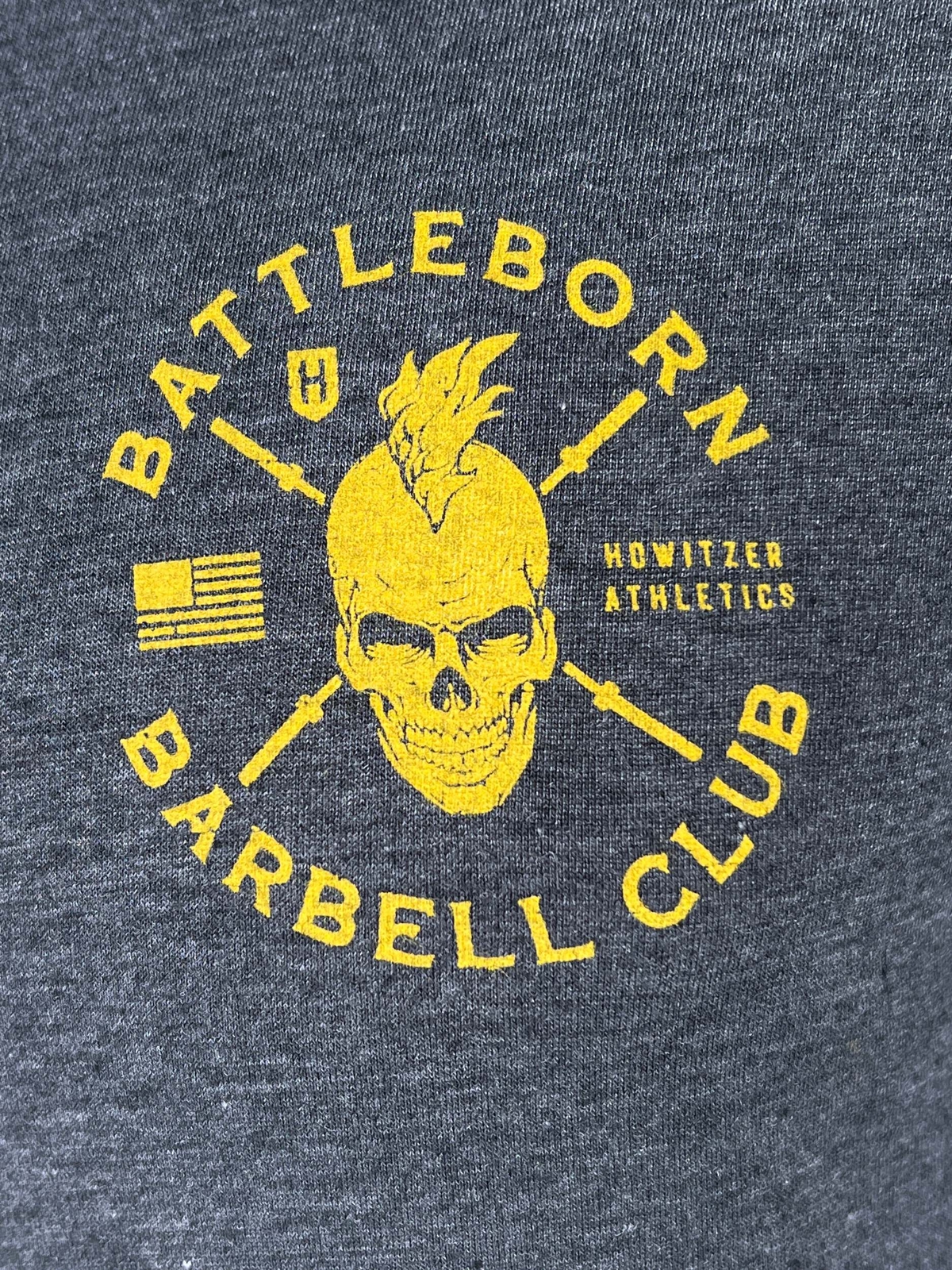 Howitzer Style Men’s T-Shirt Battleborn Club Military Grunt MFG