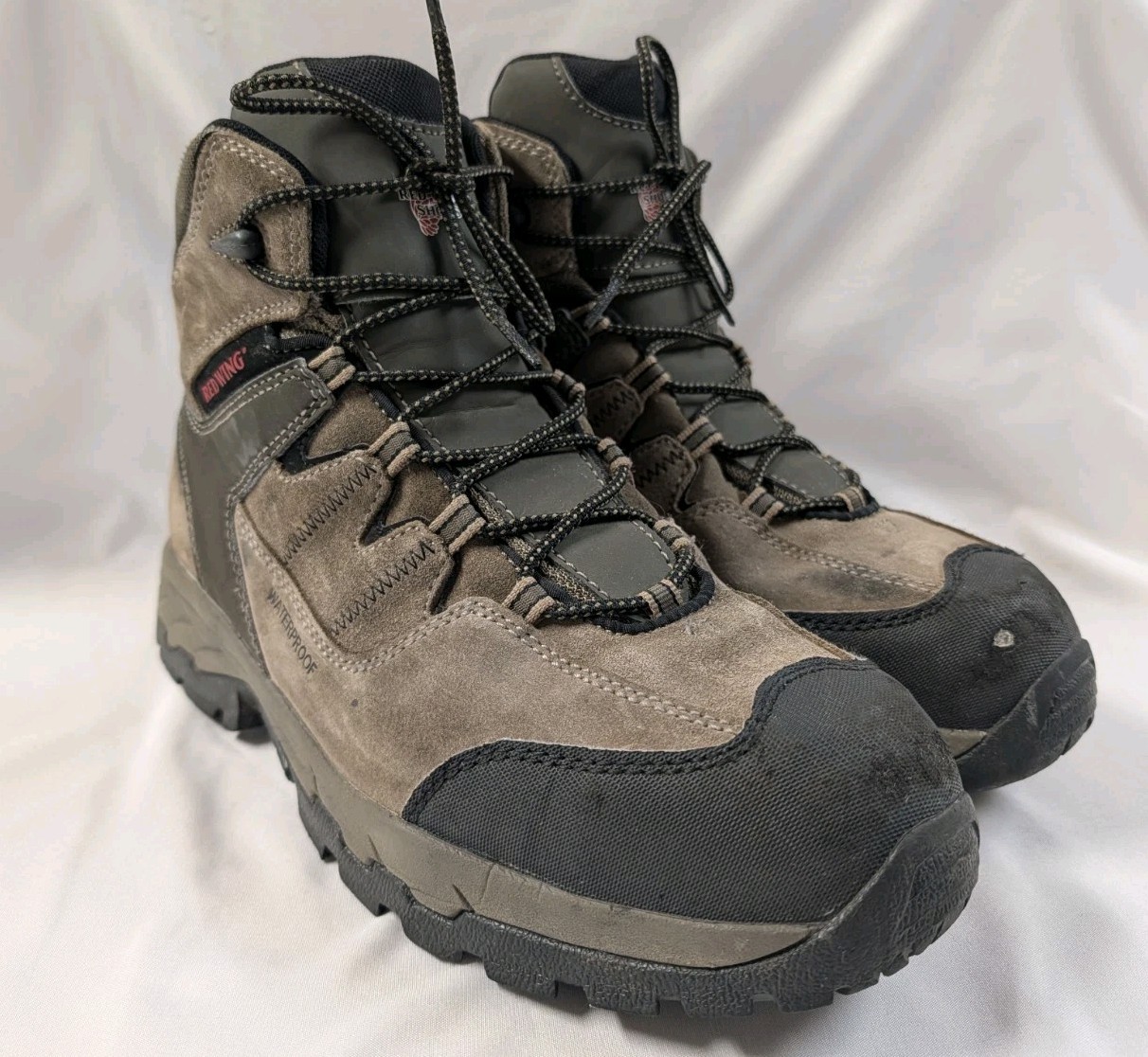 Red Wing Work Boots 6″ Truhiker 6670 Size 12 EE Steel Toe Hiking Shoes
