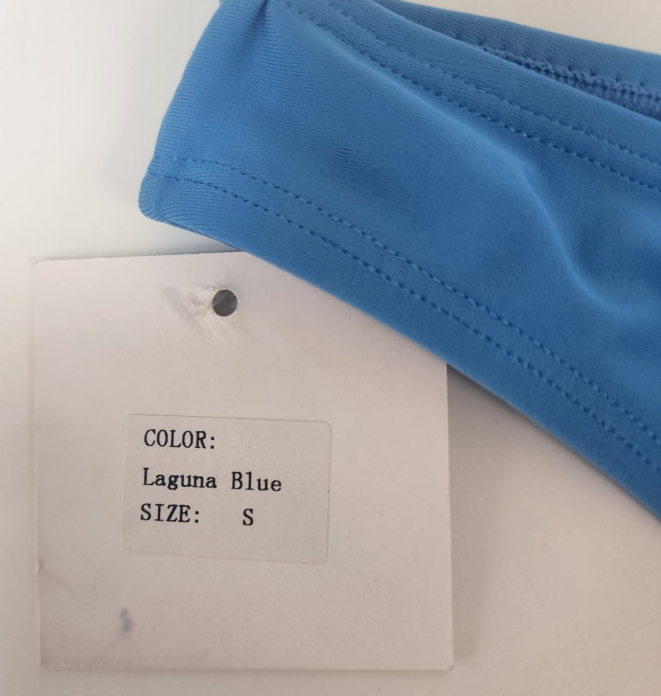 Boutine LA Bikini Bottom Women’s S Laguna Blue Stretch Swim