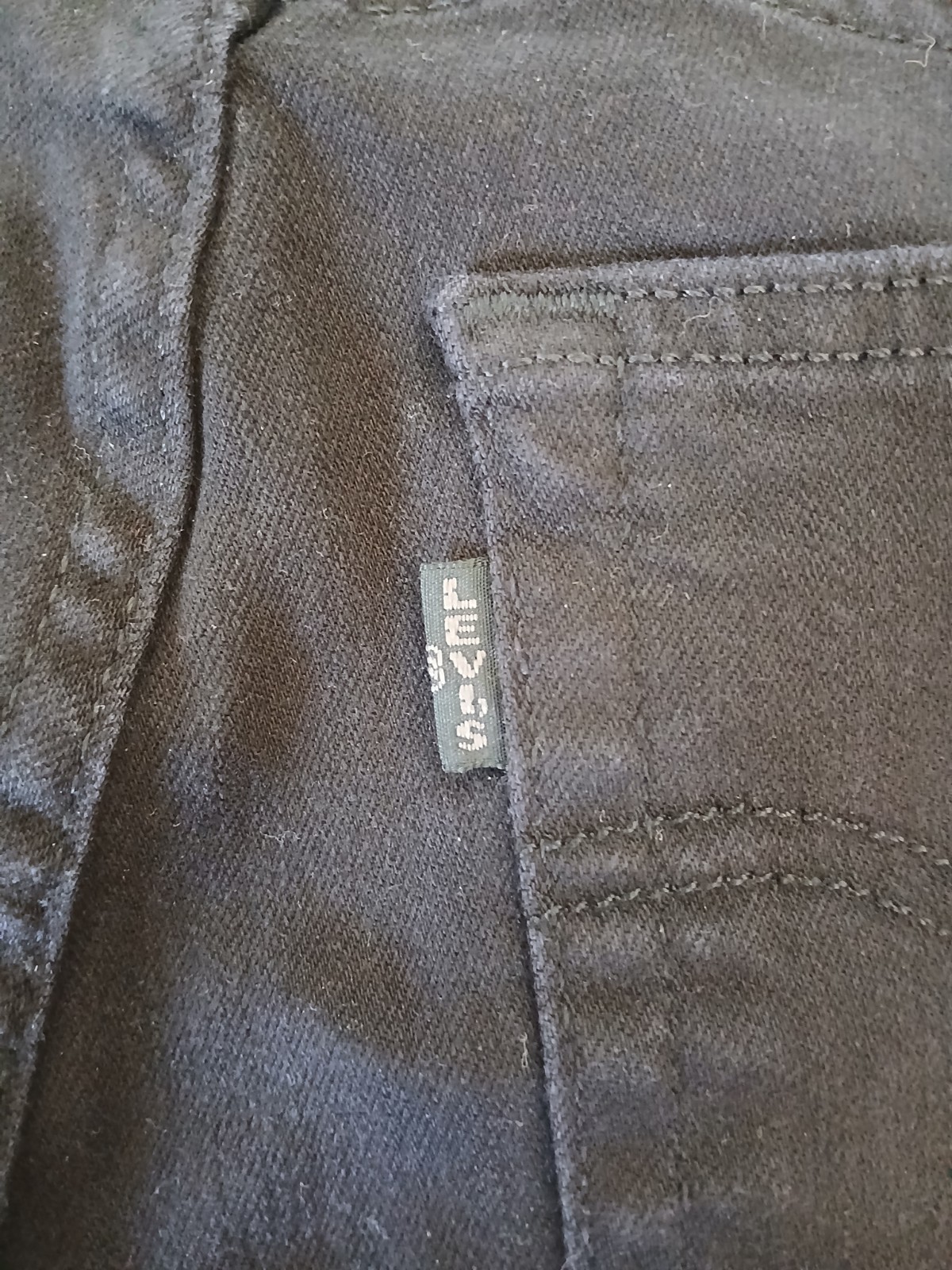 Levis 725 Premium Jeans High Rise Bootcut Stretch Big E Size 28×30