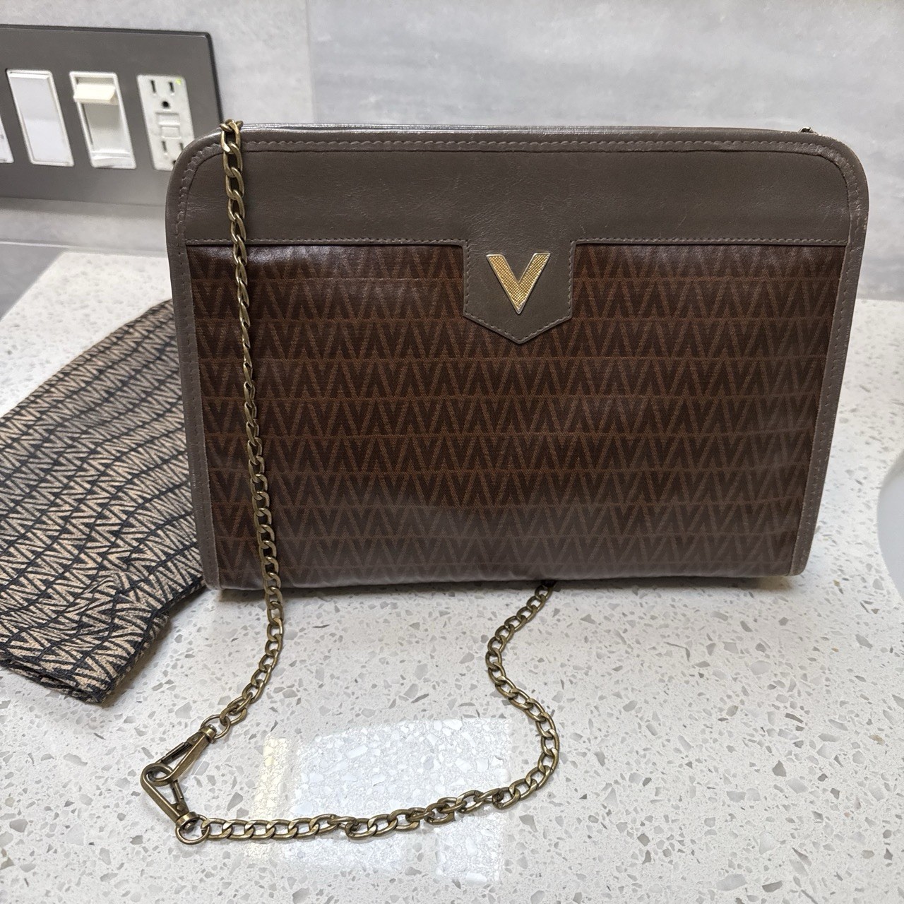 Mario Valentino Vintage Brown Bag