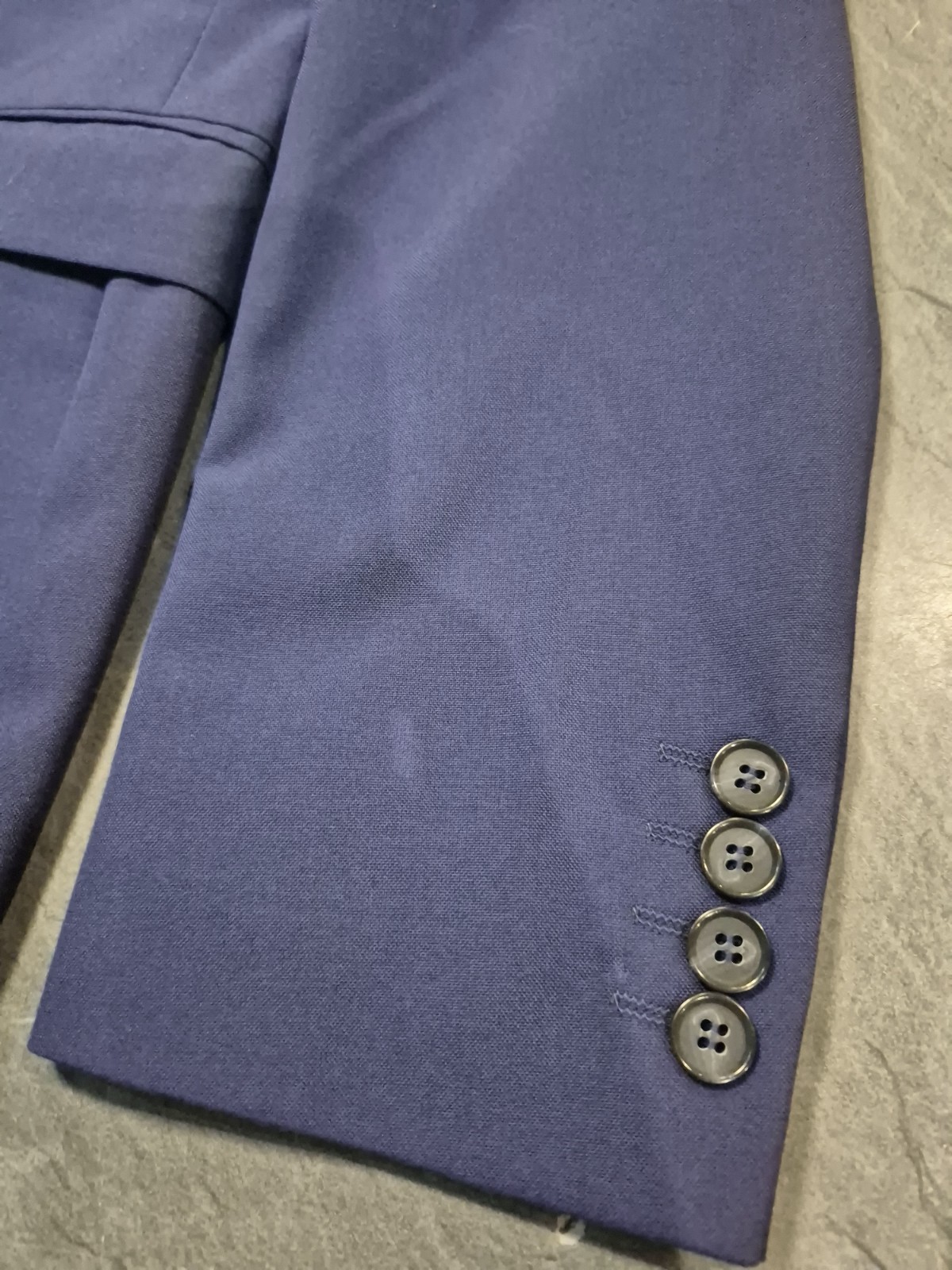 Limehaus Slim Fit Cobat Blue Suit Jacket, Size 44R BNWT