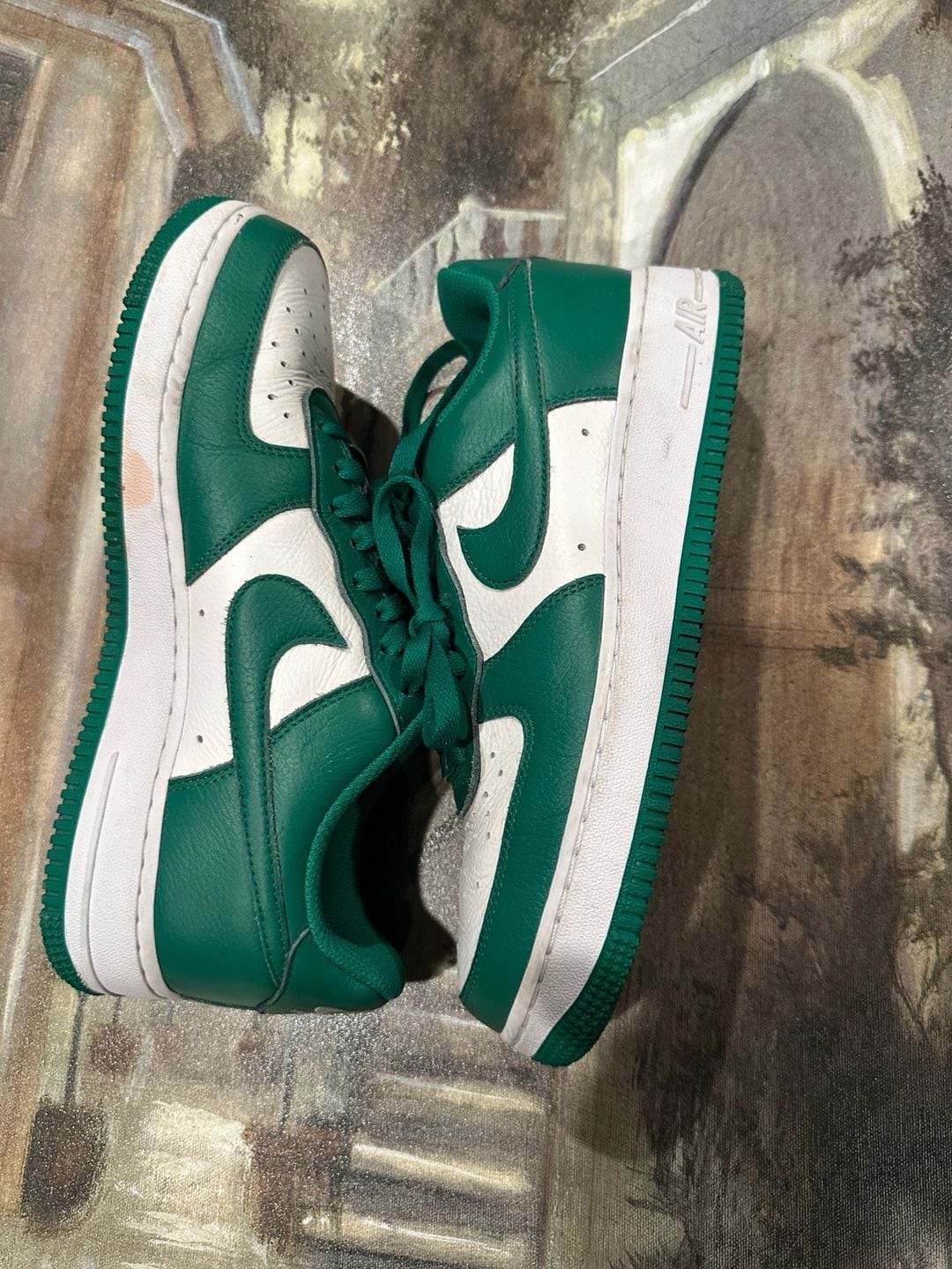 Nike Air Force 1 ’07 ‘Malachite’ White/Green Sneakers FJ4146-122