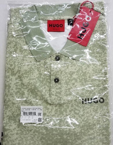 NWT HUGO BOSS Classic Fit 100% Cotton Polo Shirt Light Green Size S/M/L/XL/XXL