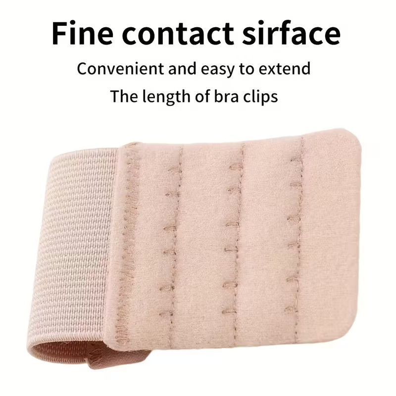 24Pcs Adjustable Bra Extender 2/3/4 Hooks with Elastic Underwear Strap Extension