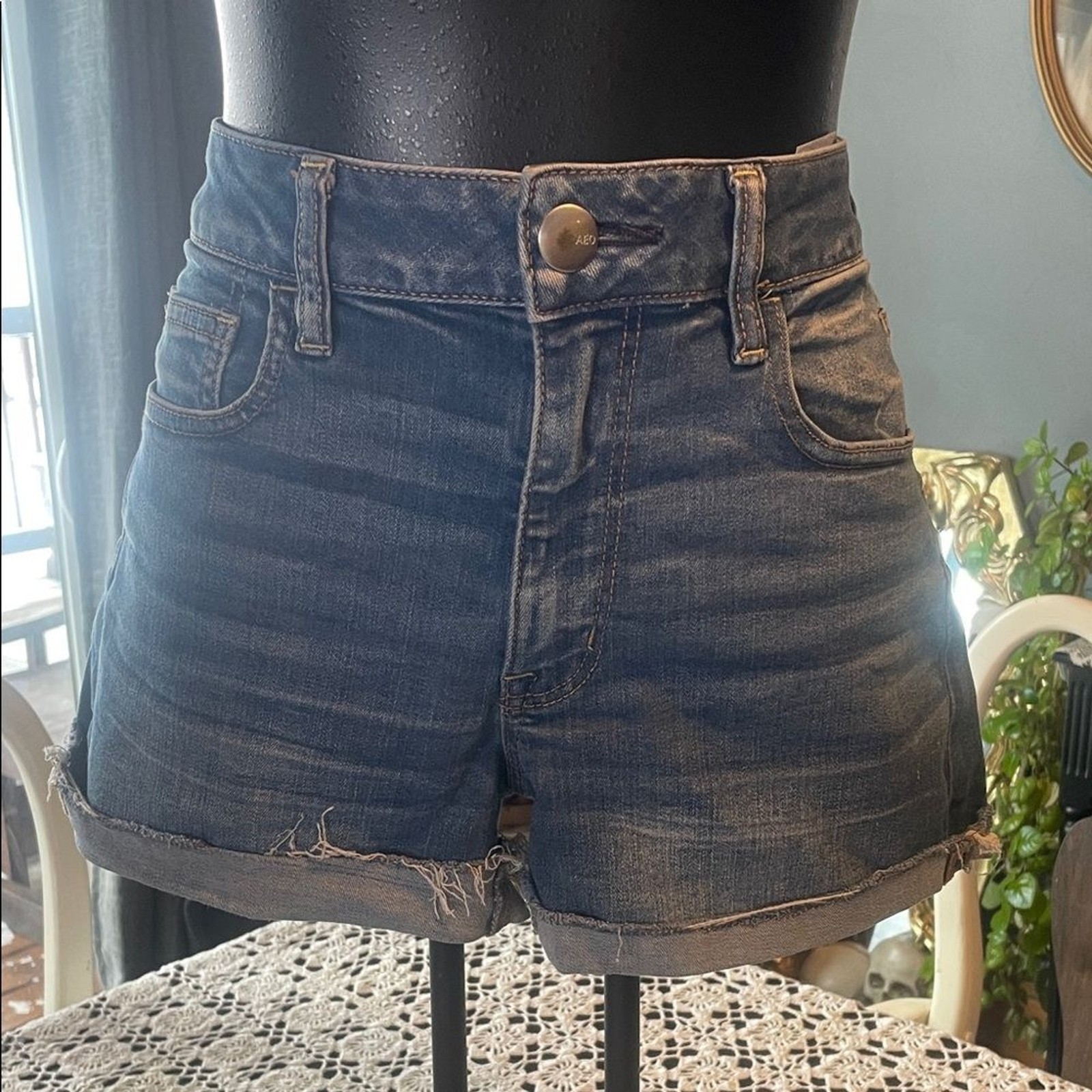 American Eagle Outfitters Blue Jean Shorts