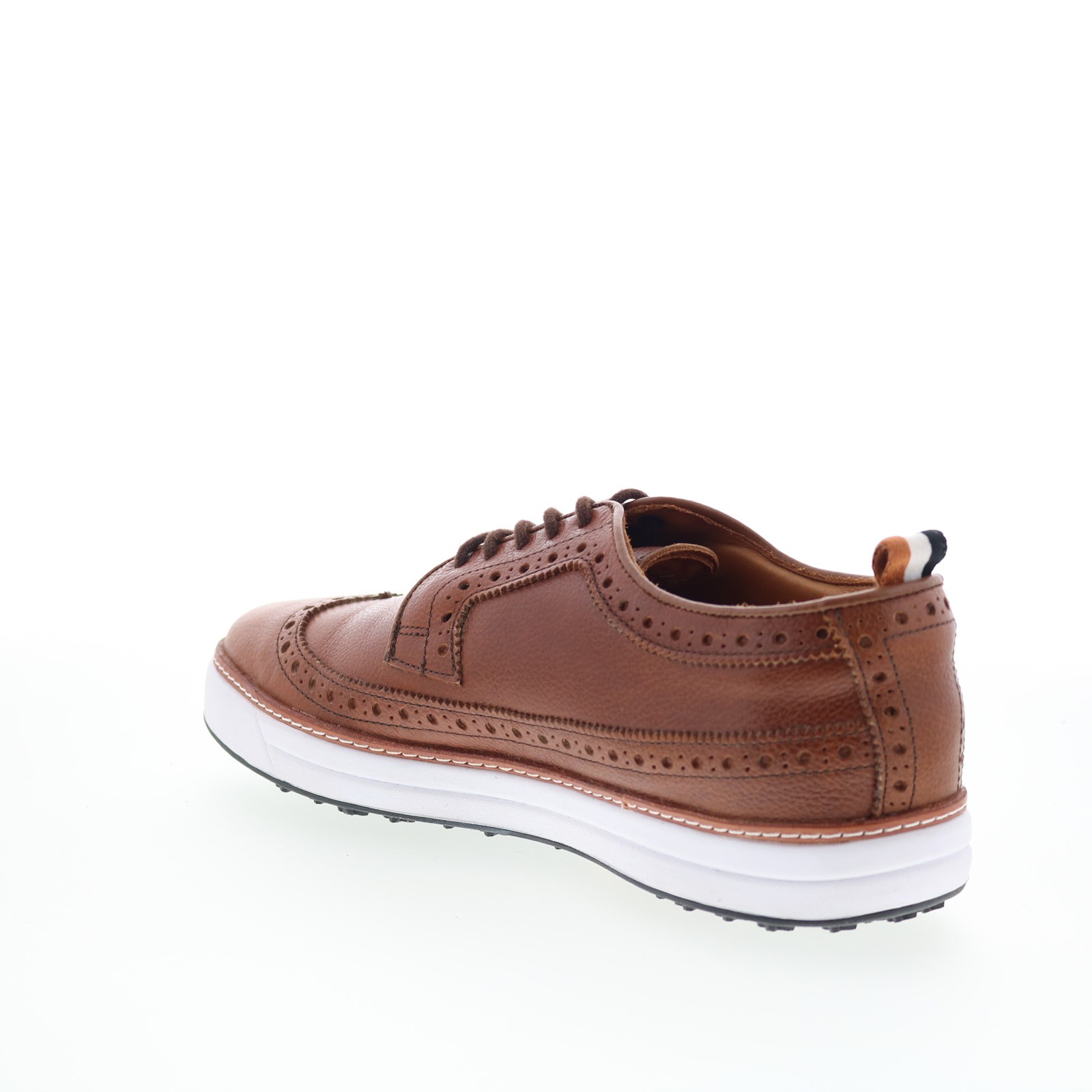 Allen Edmonds Dunes Made In USA 7516 Mens Brown Leather Athletic Golf Shoes