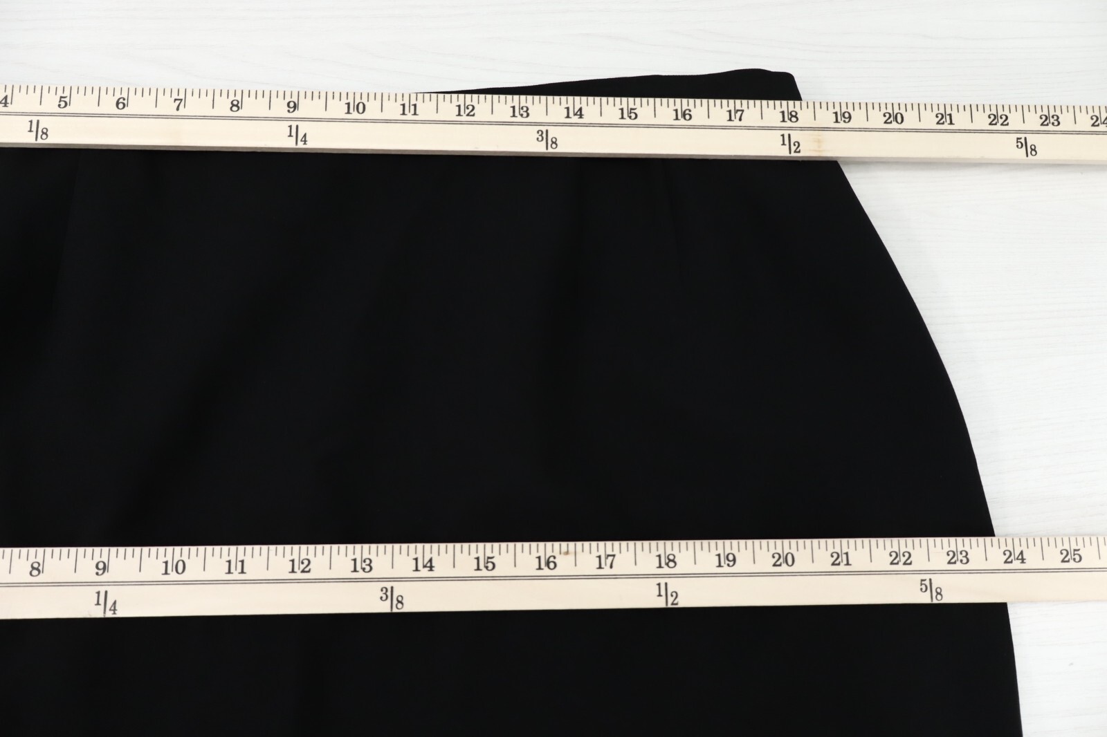 AUGUST MAX WOMAN Women’s Acetate Polyester Long Pencil Skirt Black 16W Plus