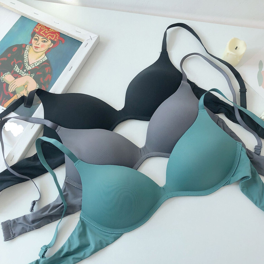 30-42 AAA AA ABC Women Bras Soft Sexy Lingerie Thin Padded Wireless Brassiere BH