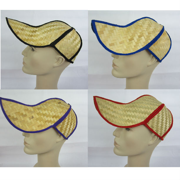 Choose color -2 FOLDING STRAW BASEBALL CAP,SUMMER HAT,ONE SIZE FITS MOST HEAD