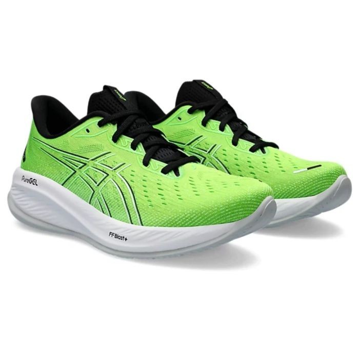 ASICS Mens Size 10.5 Running Shoes Gel-Cumulus 26 Green