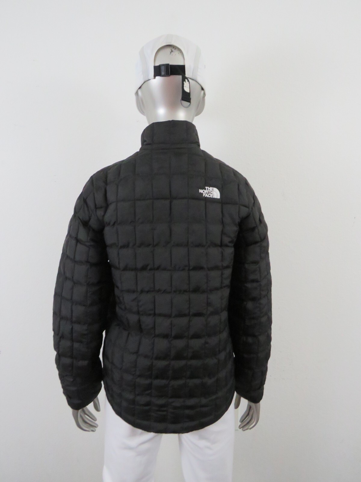 Womens TNF The North Face Thermoball FZ ECO Puffer Insulated Warm Jacket – Black