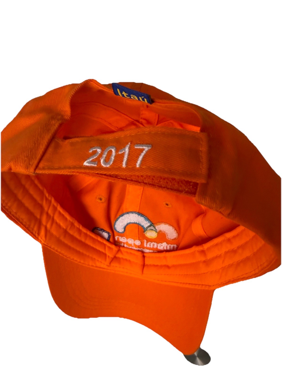 2017 Miami Open by Itaú Tennis Miami Masters Cap Hat Orange Roger Federer