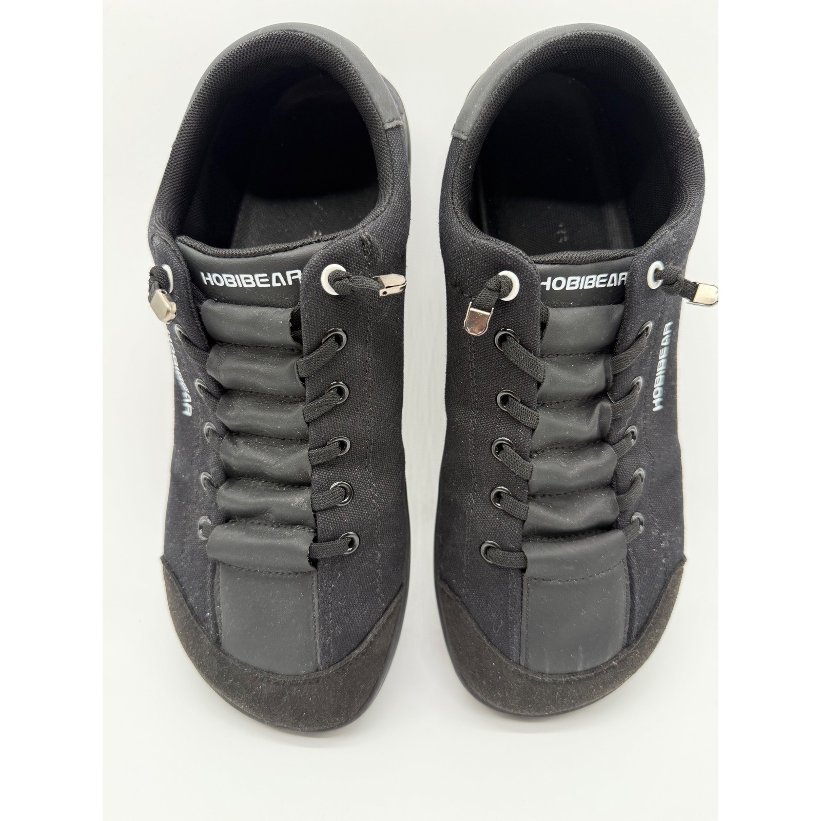 Hobibear Mens Barefoot Shoes Black Minimalist Zero Drop Sneaker GST0071S Size 42