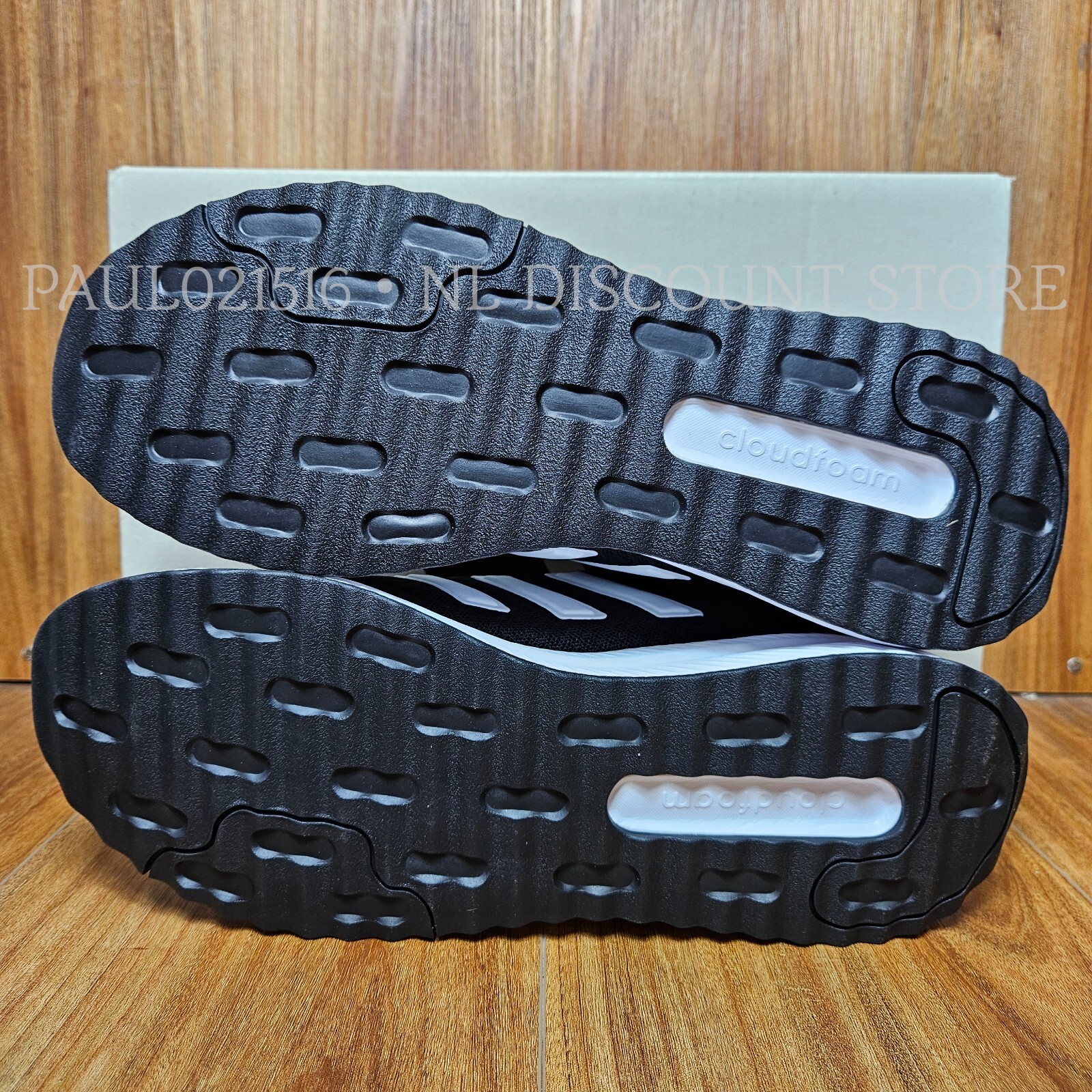 ADIDAS Men’s X_PLR Path Cloudfoam Running Sneakers Shoes ~ Black ~ Size US 10.5
