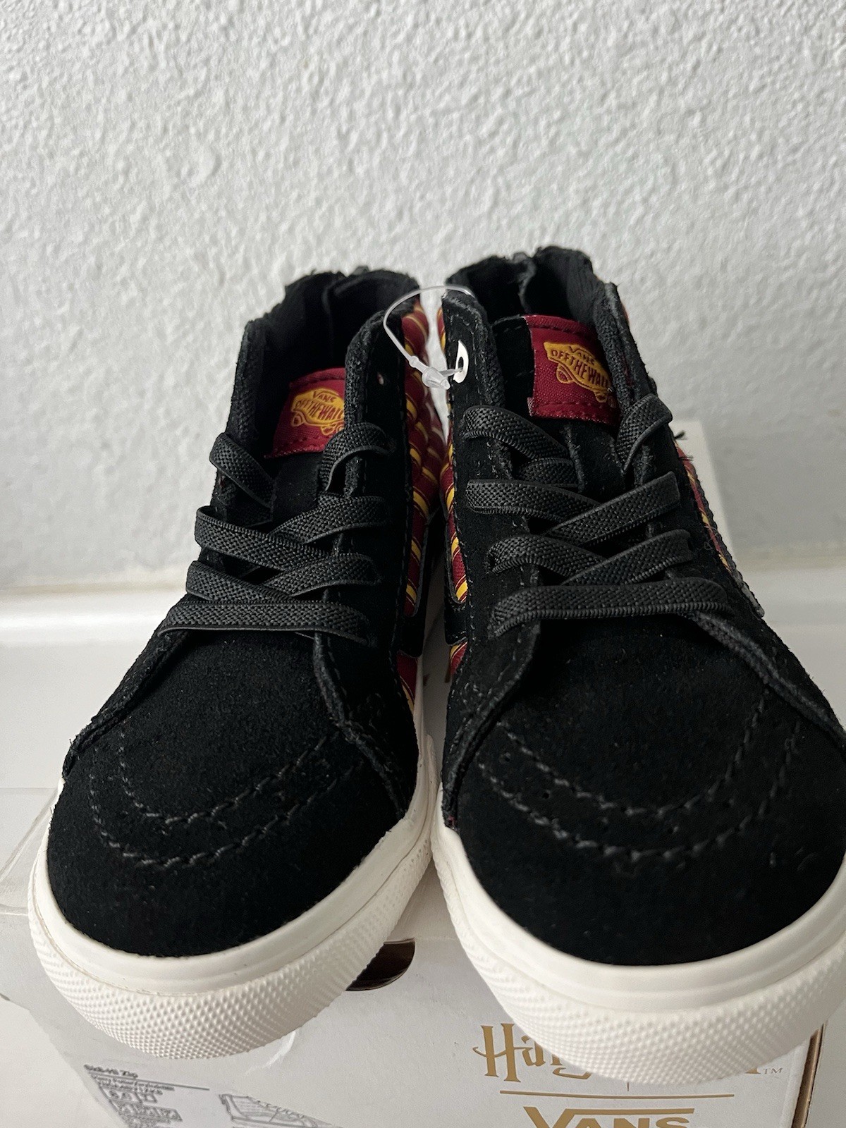 Vans Harry Potter Ski-Hi Zip Gryffindor Shoes Kids Size 8 Hightop