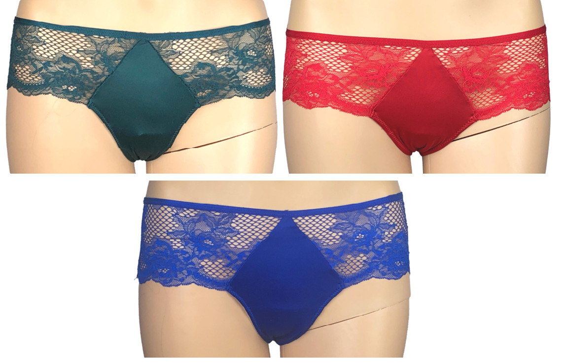 VICTORIA’S SECRET VERY SEXY FISHNET LACE SATIN CHEEKY PANTY XS S M L XL NWT
