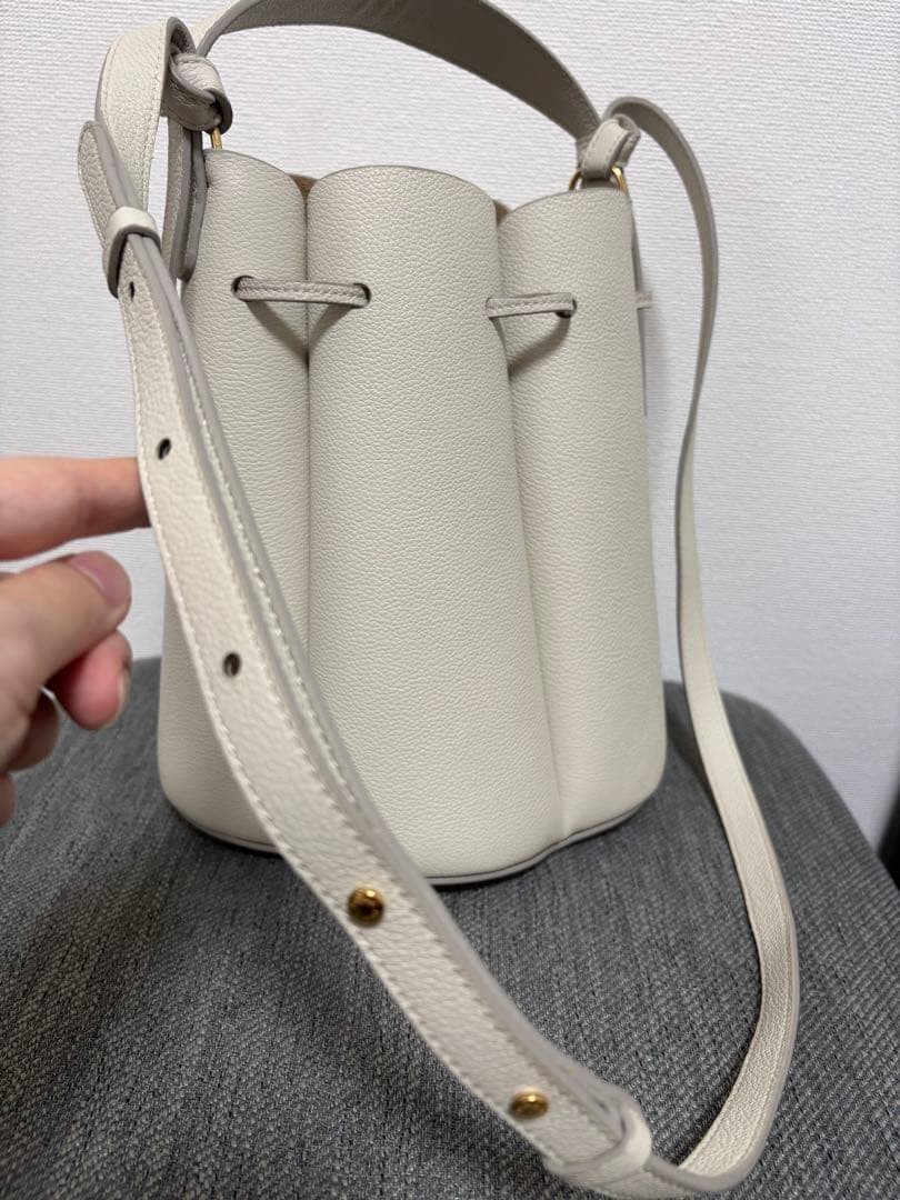 Excellent Condition POLENE POLENE Number Eight Canel Bag Leather from Japan