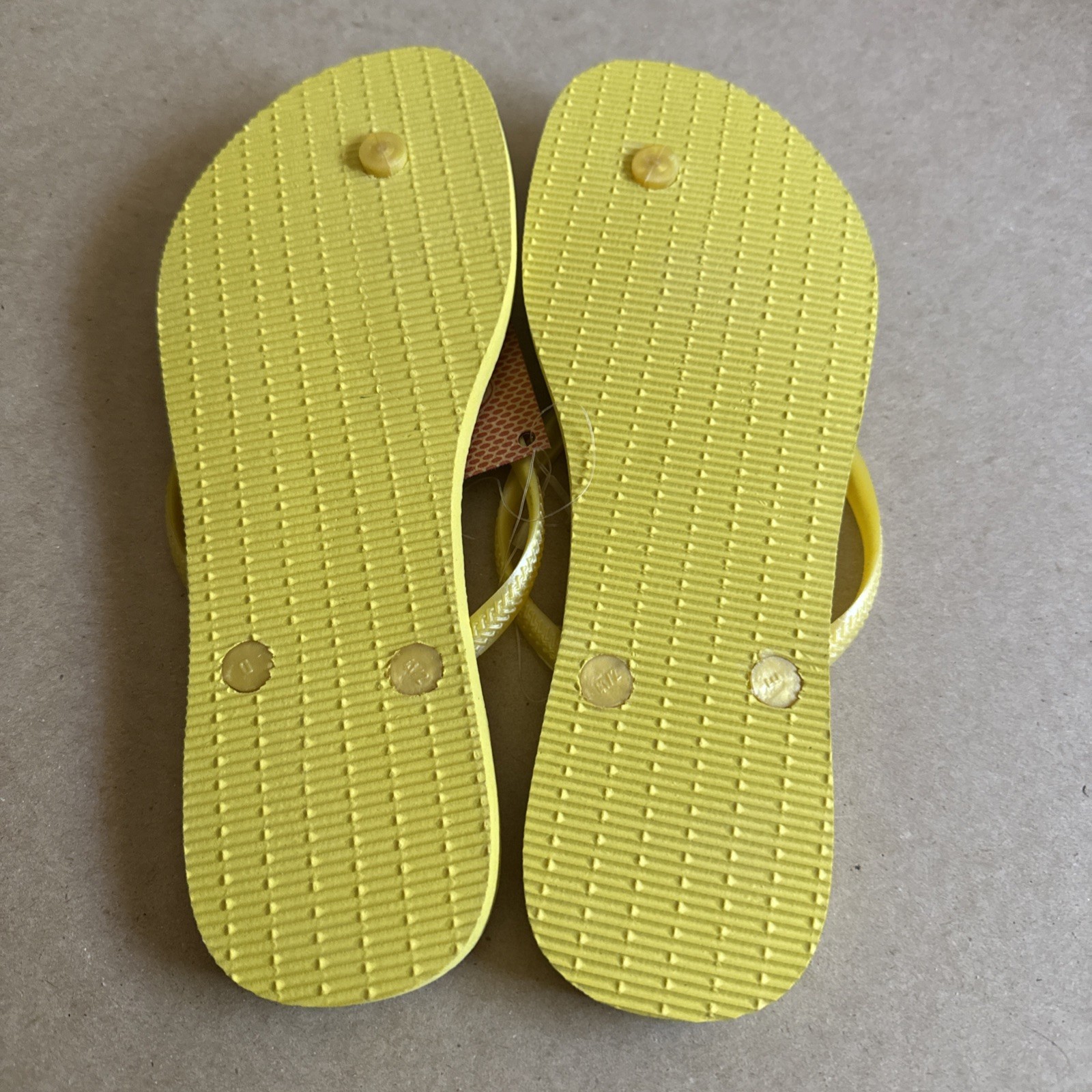 Havaianas Slim Classic Yellow Flip Flops 41/42 – New