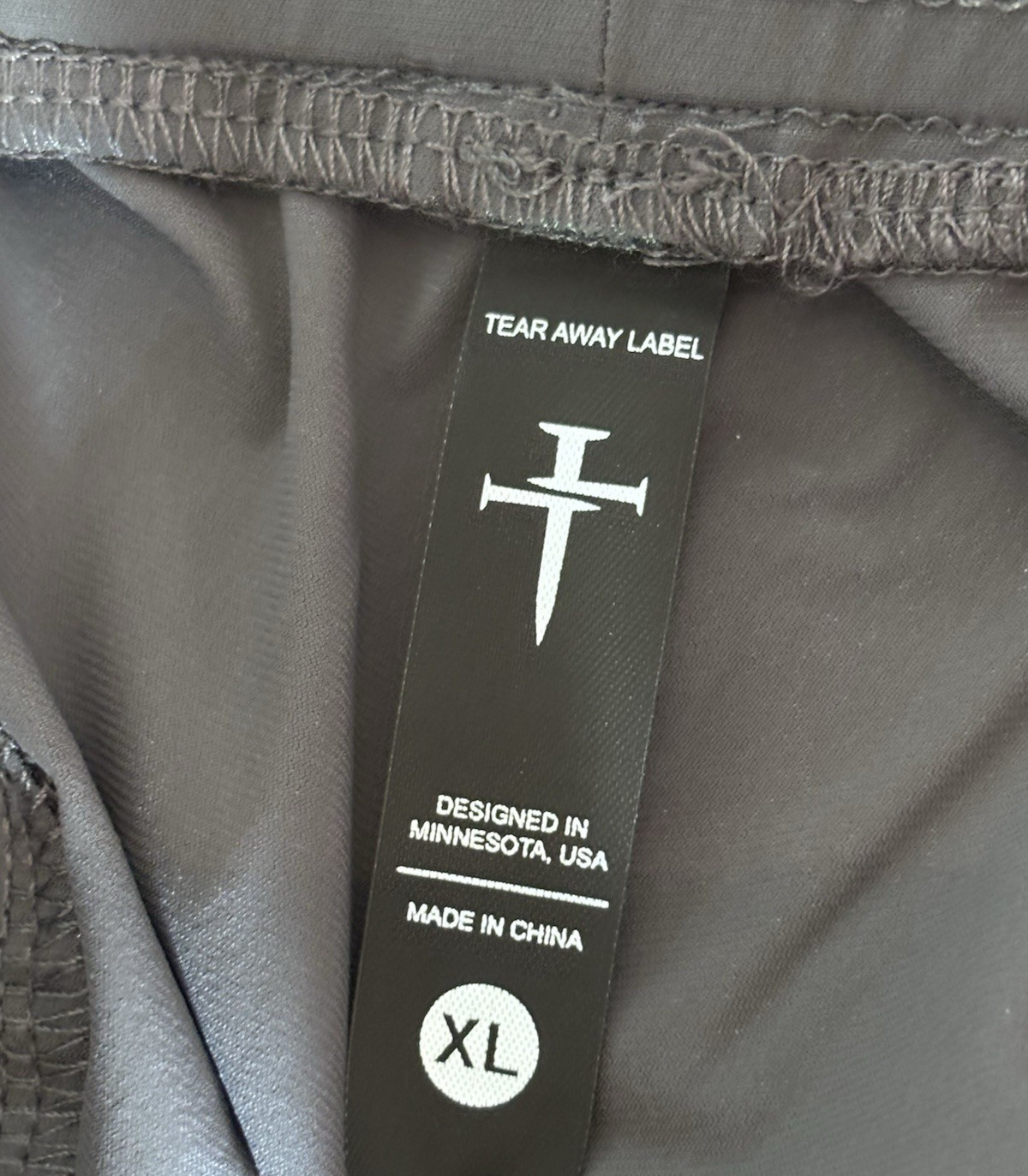 Three Nails Jogger Pants NWT Vapor-Lite Men’s XL Gray Nylon Spandex Mathew 6:33