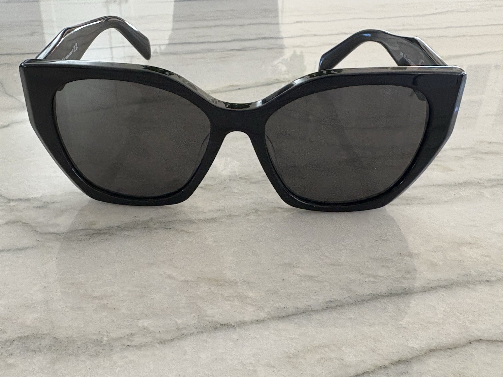 Prada SPR 19Z Sunglasses Black 1AB-5S0 | Made in Italy | Full Set