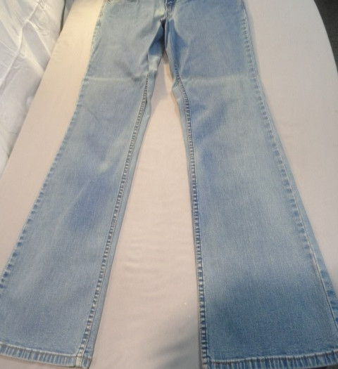 EUC SIGNATURE by LEVI STRAUSS & CO. COTTON BLEND DENIM BLUE JEANS PANTS 6 MED