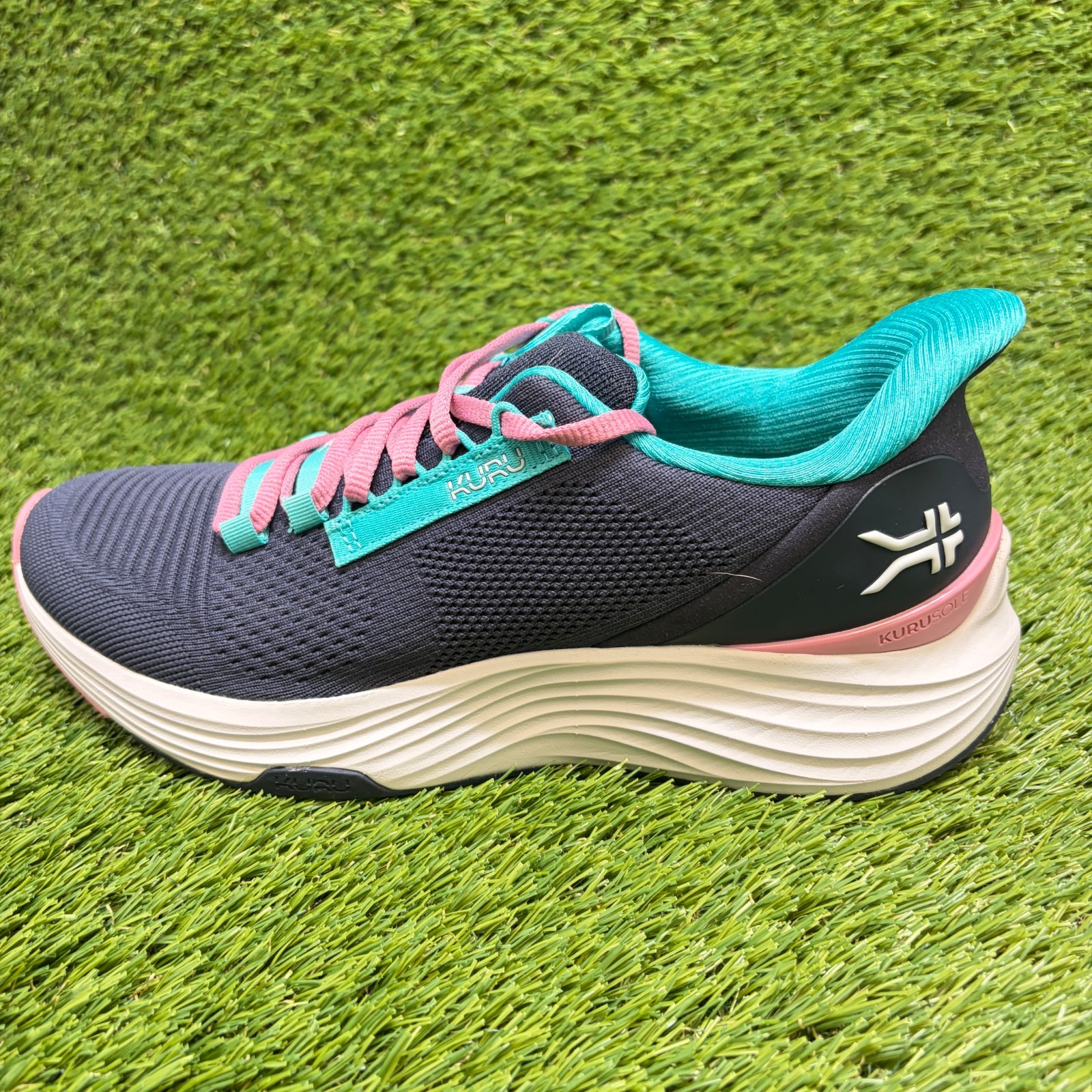 Kuru Atom 2 Womens Size 10 Blue White Athletic Running Walking Shoes Sneakers