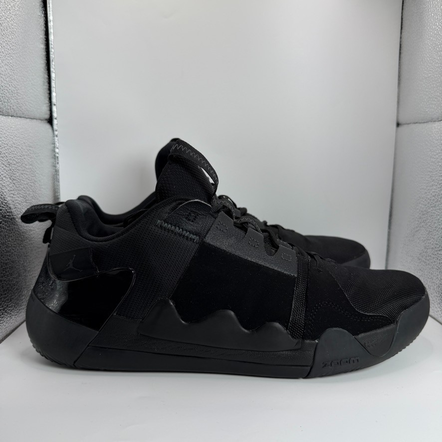 Air Jordan Zoom Zero Gravity Triple Black Shoes Mens Size 13 Basketball Gym