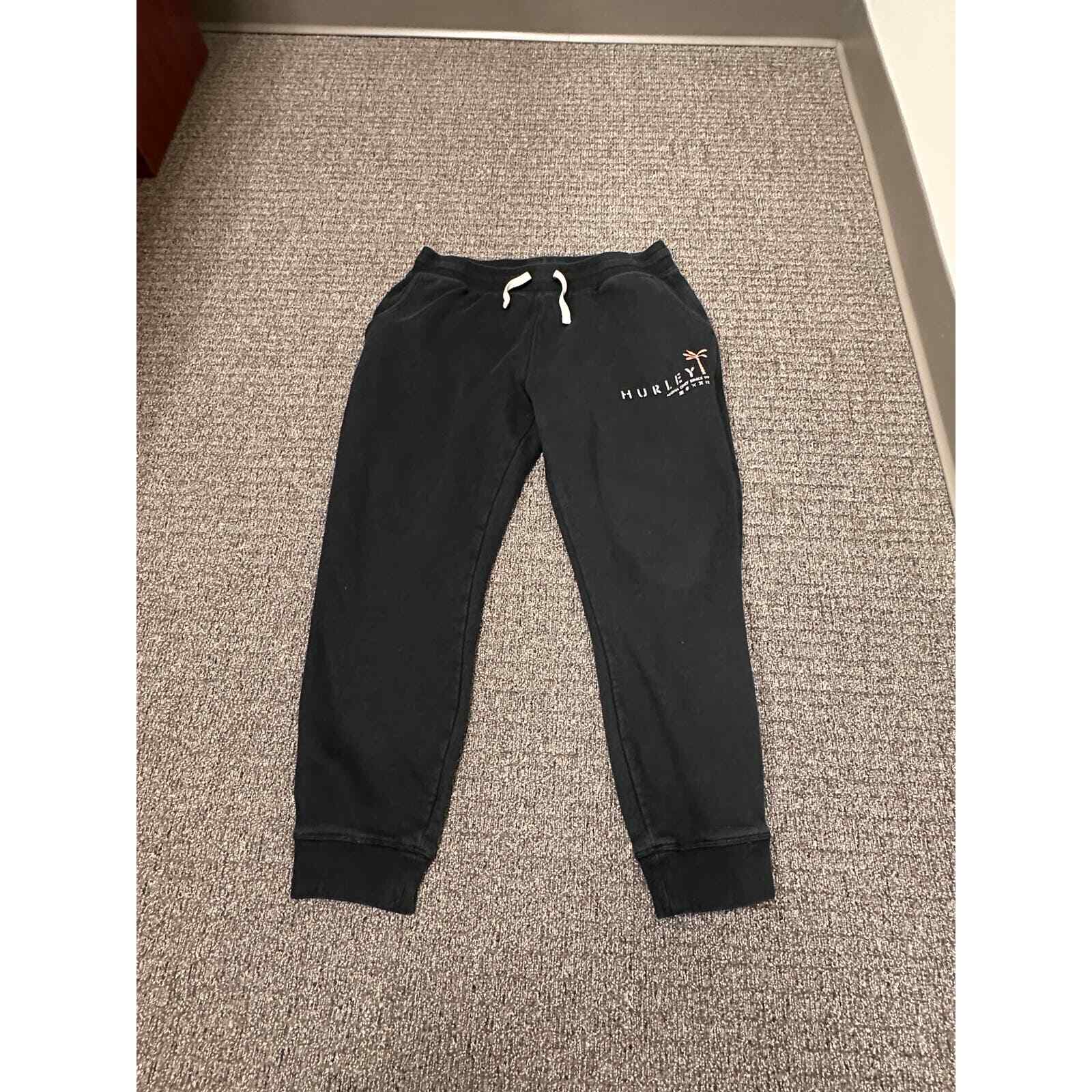 Hurley Joggers Black Aloha Condition Size XL See Details