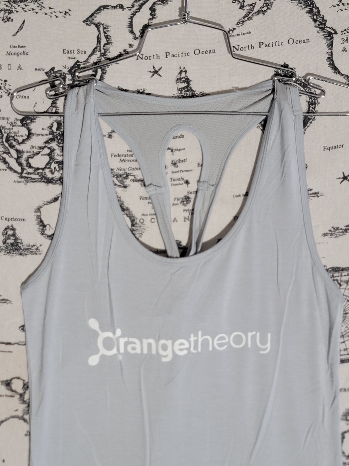 Orangetheory Fitness Women’s Tank Top Racerback Twist Back Logo Activewear S/M