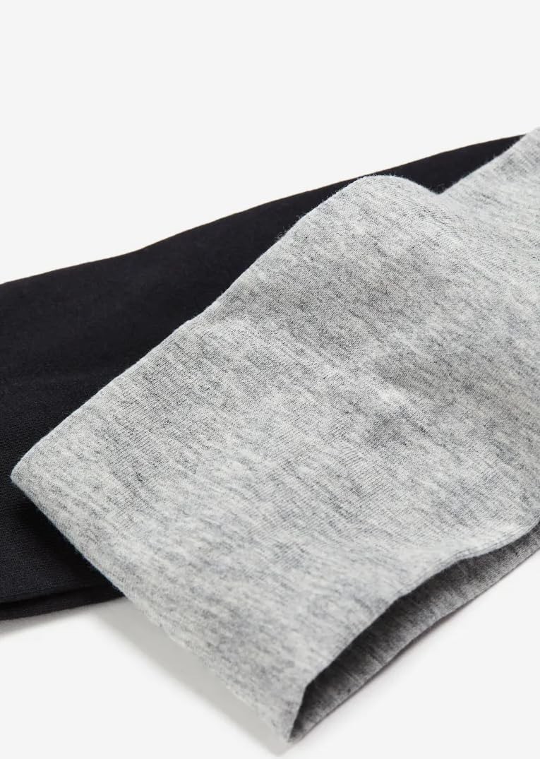 Tobeffect Black Headbands for Women Non 1 Count (Pack of 7), headbands
