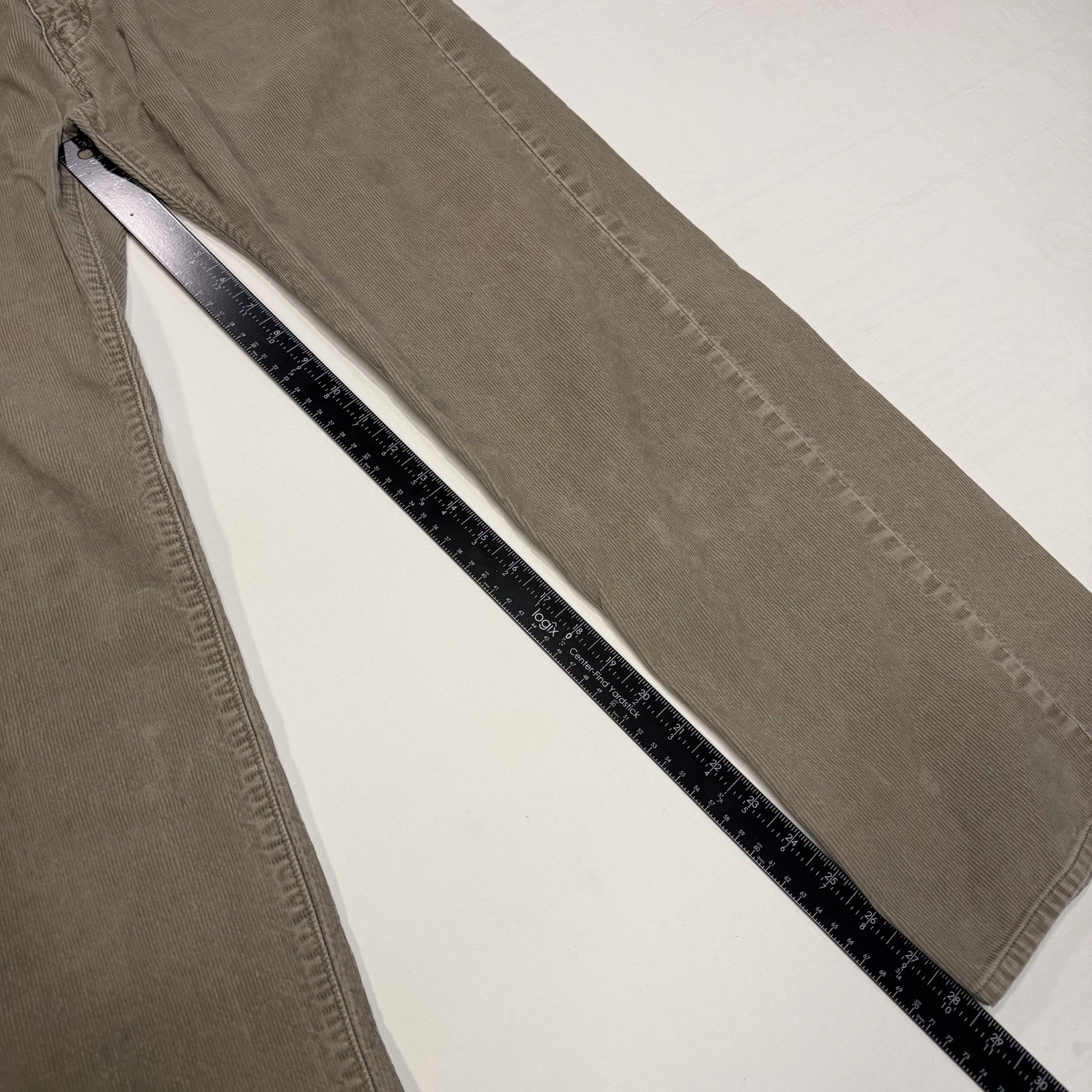 J.Crew Men’s Vintage Corduroy Pants 32×30 Straight Fit Beige 100% Cotton