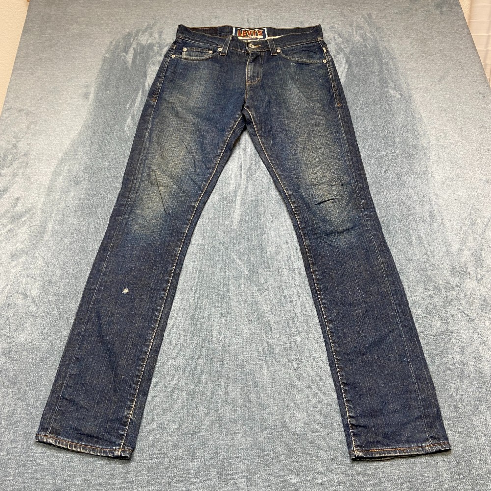 Vintage Levi’s 511 The Original Skinny Jeans Mens 30×32.5 Blue Denim Low Rise
