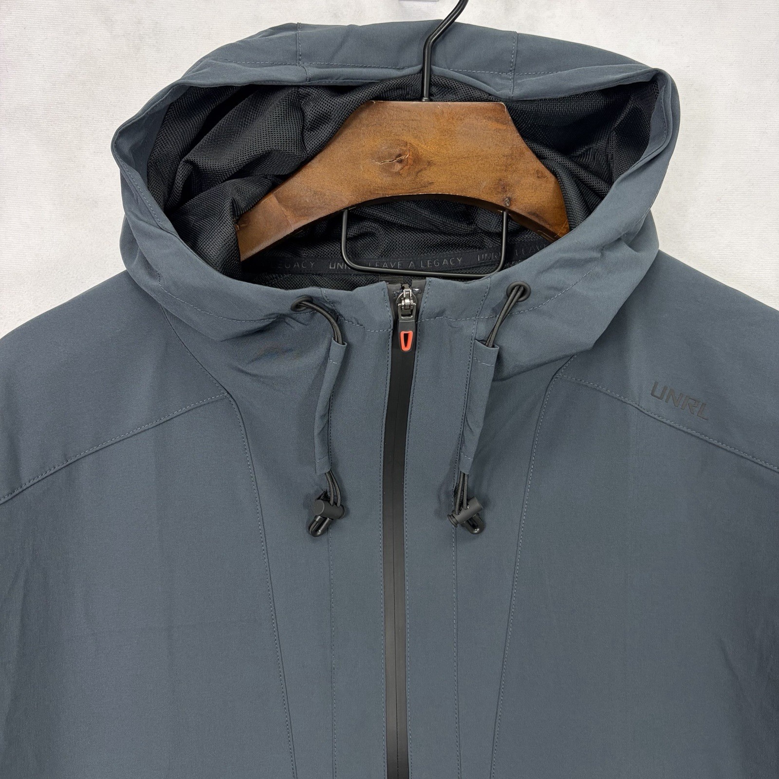UNRL Golf DWR Track Jacket Mens Medium Anorak Performance Wind Water Resistant