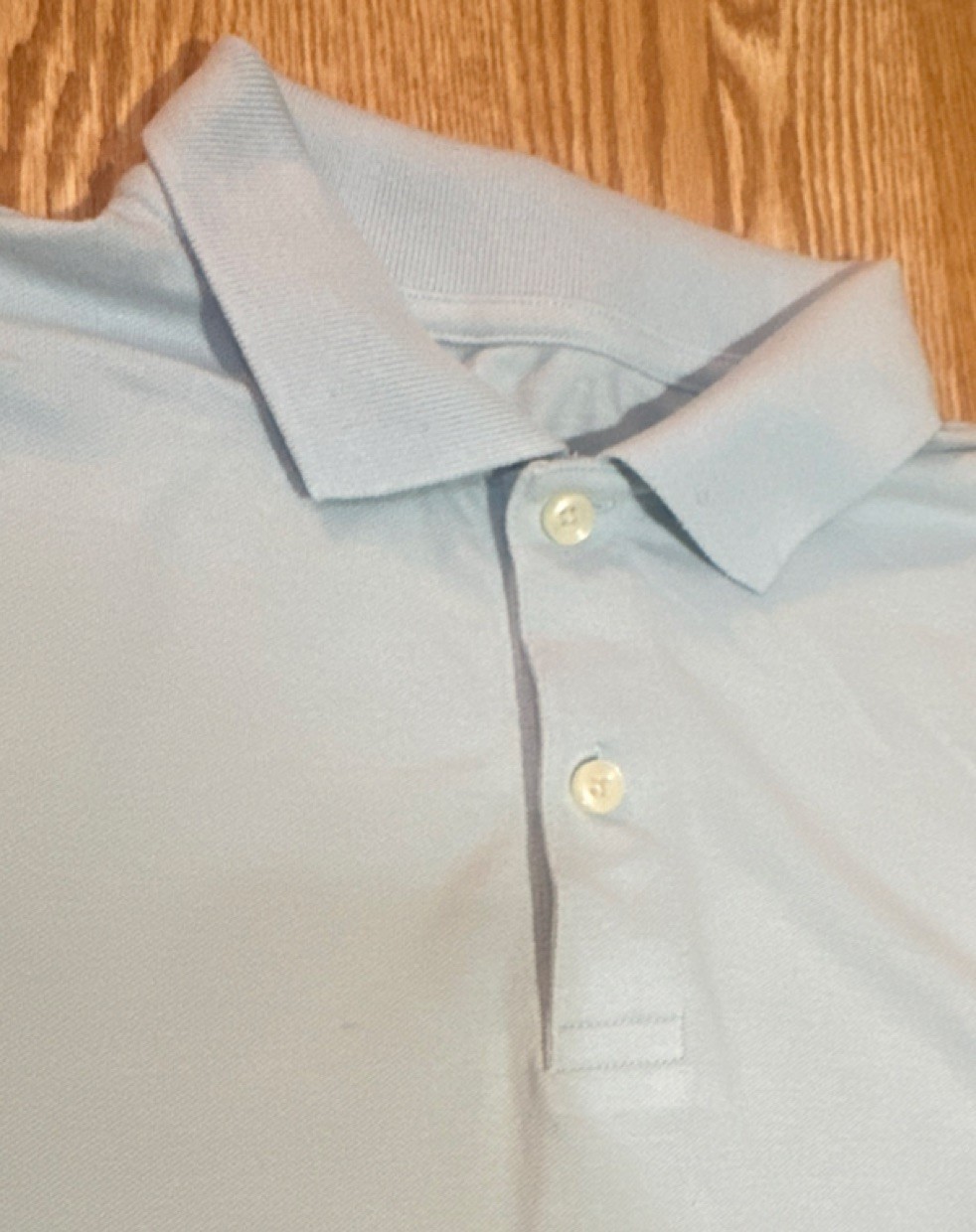 Goodfellow & Co Men’s The Every Wear Polo Blue Solid Short Sleeve Collared S