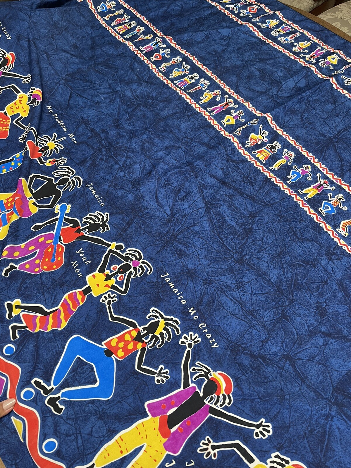 Scarf Afrobeat Tribal Sarong/ Wrap Beachwear Jamaica Beach Vacay 42″X 68″ Approx
