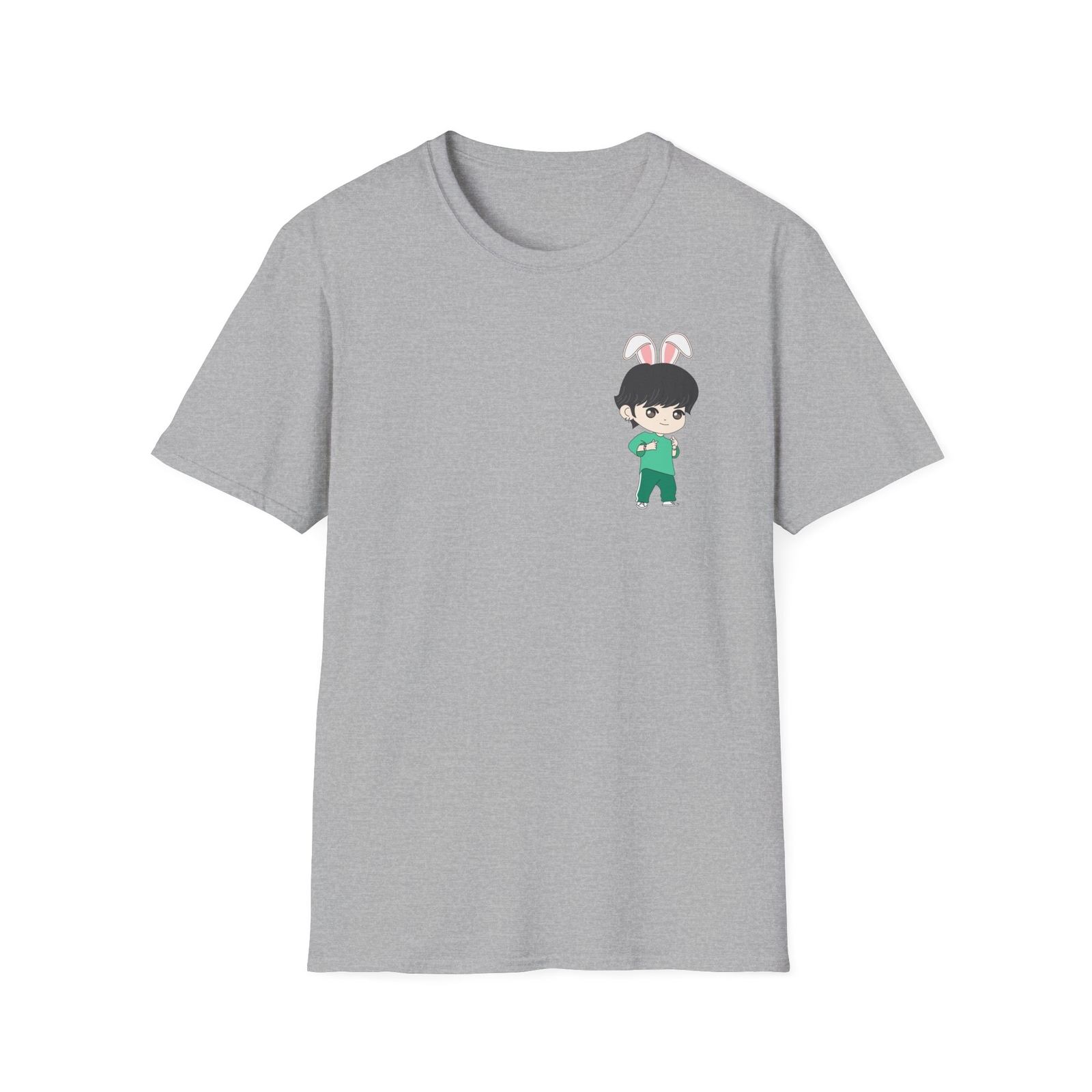 BTS Suga hop into Easter with BTS tinytan unisex softstyle tshirt min yoongi