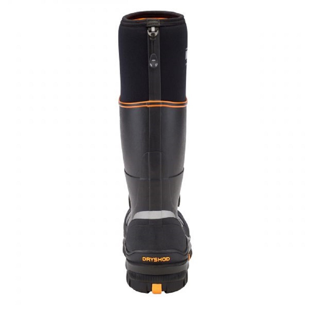 Dryshod Size 10 MEGATAR Steel Toe Extreme Protection Metatarsal Boot MEG-MH-BK
