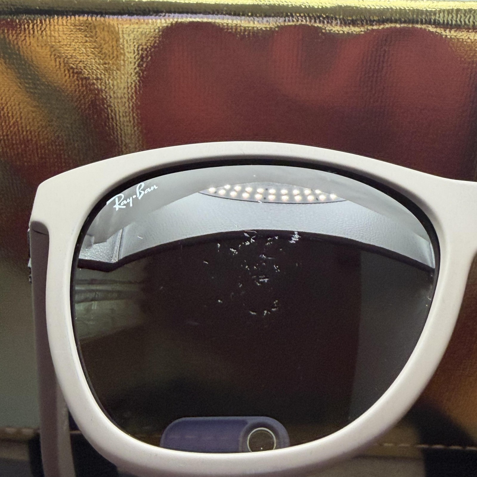 Ray-Ban Sunglasses Mens Brown Gradient Lens Square Plastic 54mm RB4184 886/85