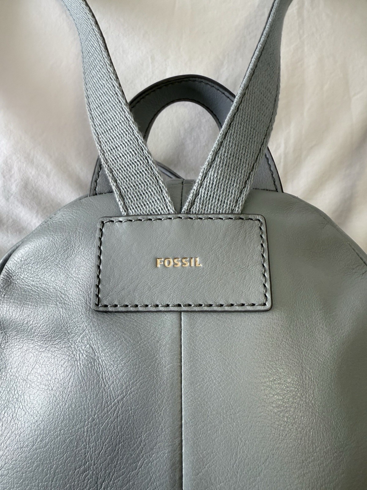 Fossil | Smokey Blue Megan Small Backpack | Leather Travel | Everyday Bag