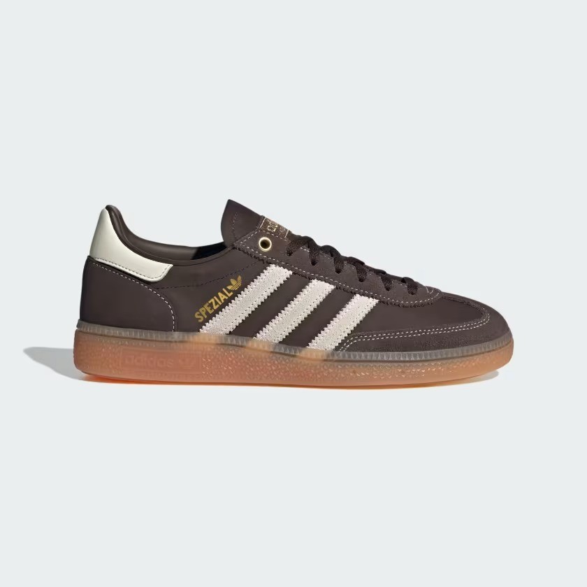 adidas Originals HANDBALL SPEZIAL SHOES KJ3530 Dark Brown / Off White / Gum Men