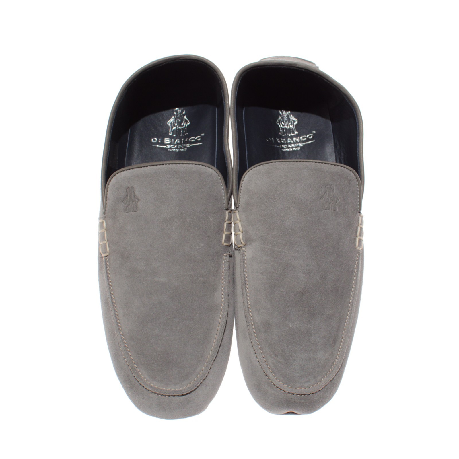Di Bianco NWB Slippers / Casual Drivers Size 42 (US 9) in Gray Suede
