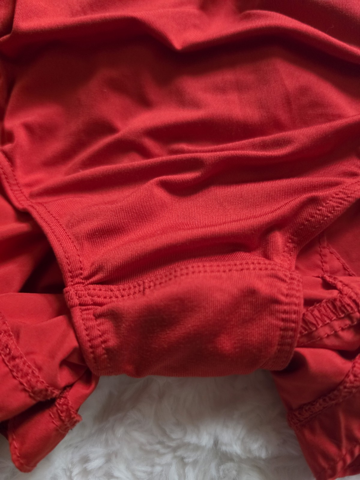 Free People Movement Womens S Carpe Diem Running Pickleball Athleisure Red Short