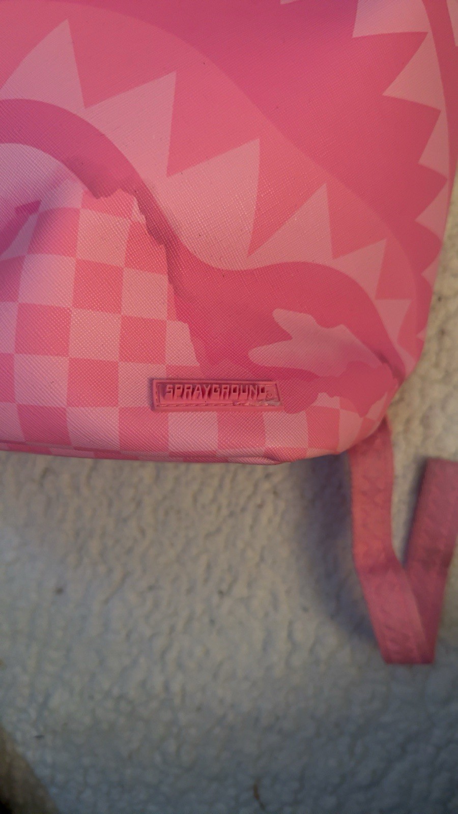 Pink Spray Ground Backpack
