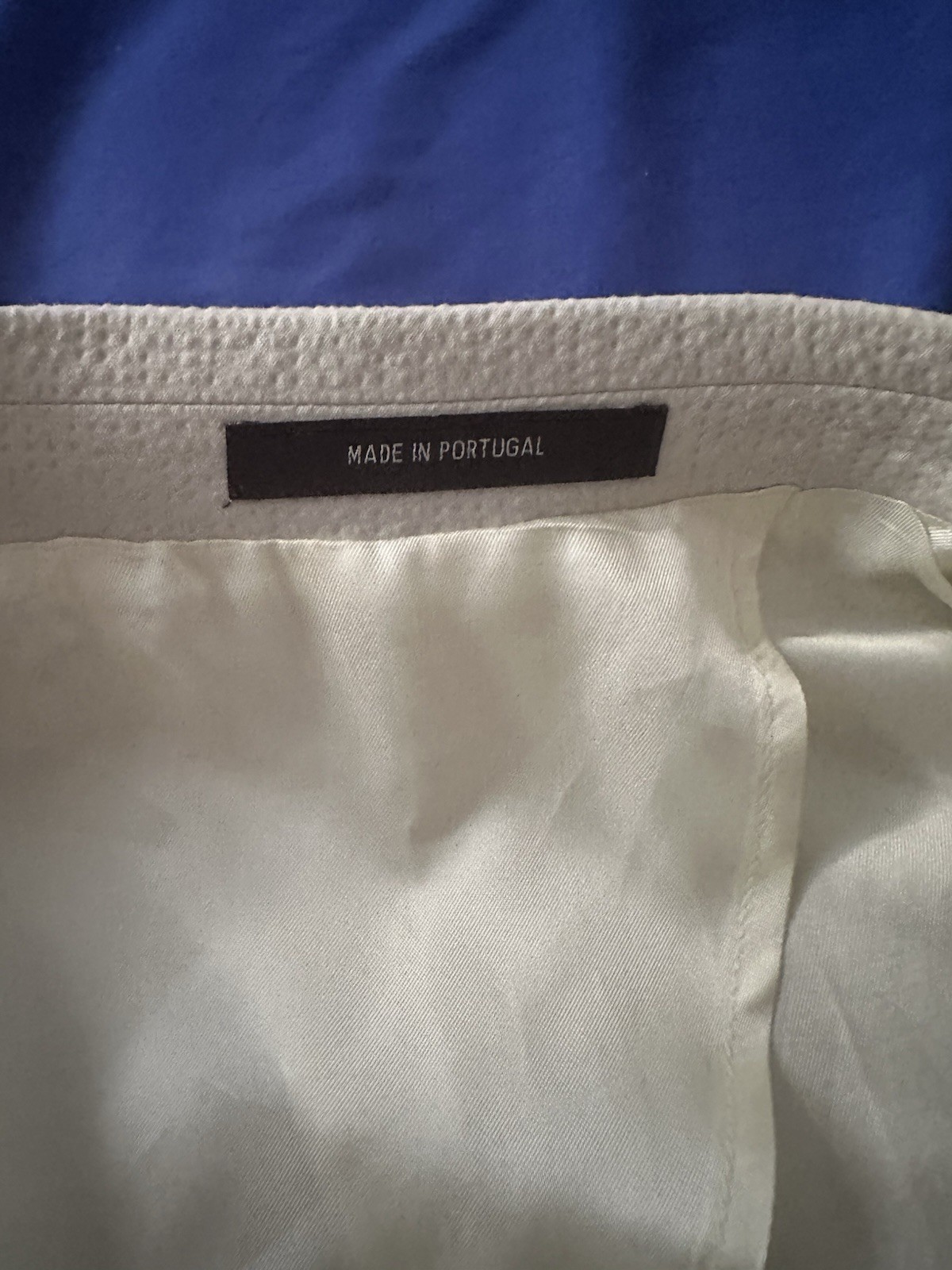 Todd Snyder Double-Breasted Cream Seersucker Men’s Suit 44R 38×32 2 Piece